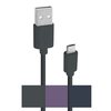 Power Up! USB Cable-Micro USB 3ft Braided Asst Colors 191-05511